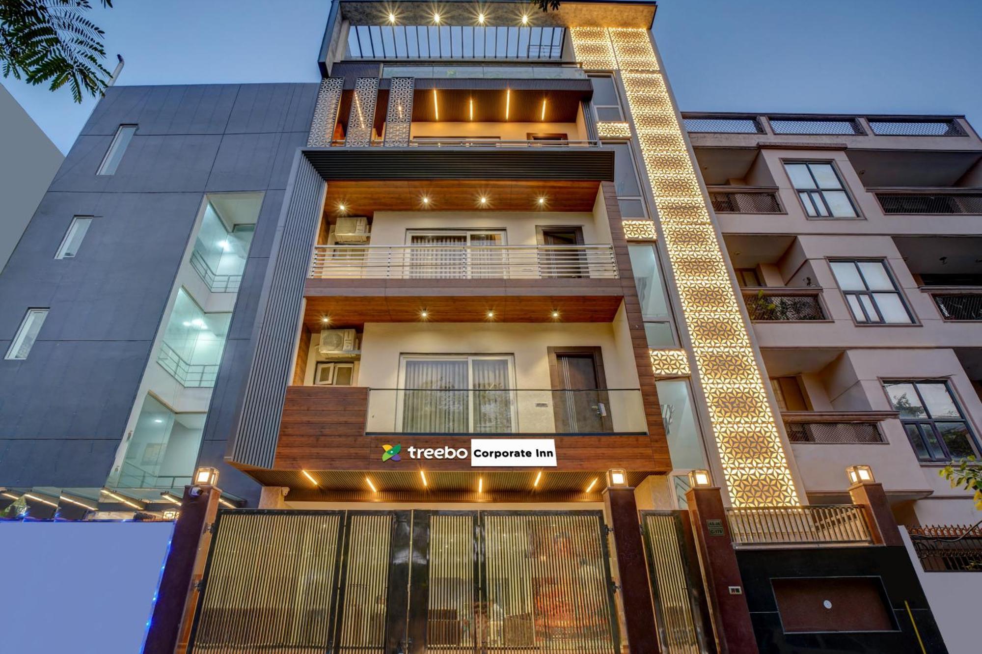 Treebo Corporate Inn Noida Luaran gambar